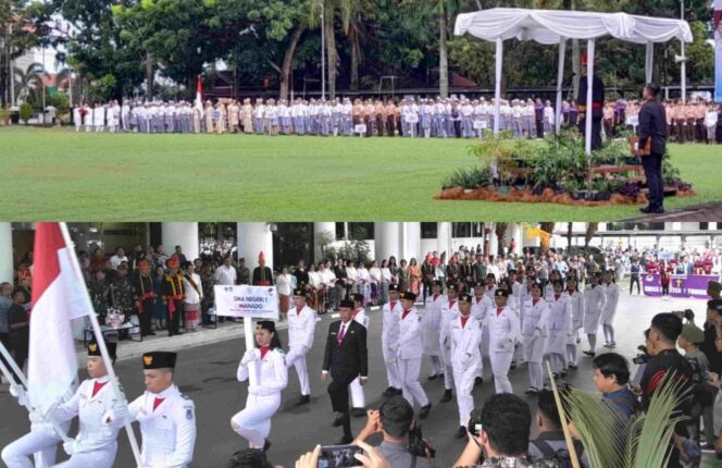 
					Gubernur Sulut Pimpin Upacara Hardiknas 2025, Gaungkan “Partisipasi Semesta” untuk Pendidikan Bermutu