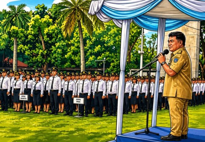 
					“Dibalik Gaji Ada Uang Rakyat”: Pesan Sunyi Gubernur Sulut untuk PPPK agar Tak Kehilangan Nurani