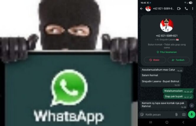 
					Alert! Penipu Catut Nama Bupati Sirajuddin Lasena Lewat WhatsApp